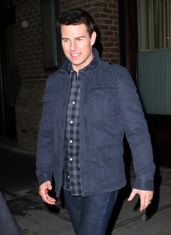Tom Cruise au spectacle The Cherry Orchard à New York en 2011