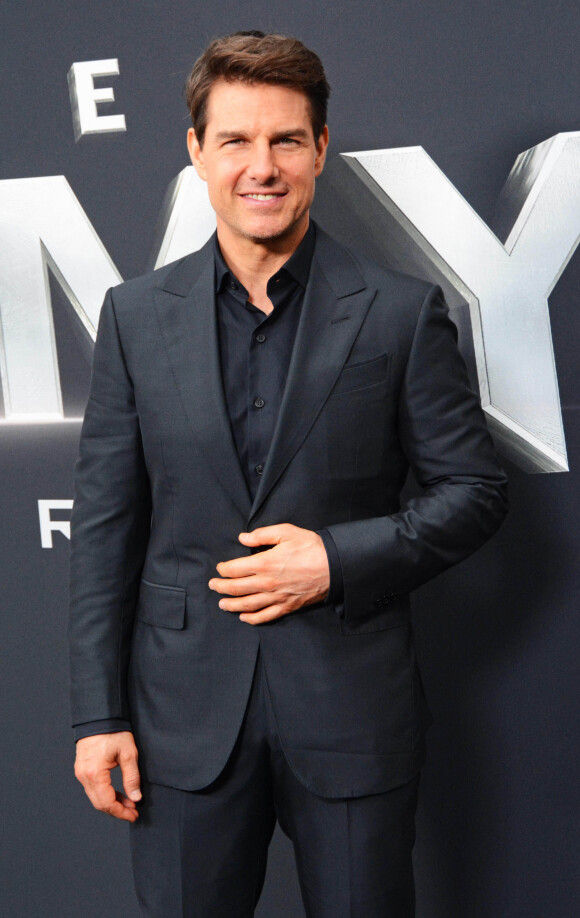 Tom Cruise lors de la première de ''The Mummy'' au théâtre AMC à New York, le 6 juin 2017. 