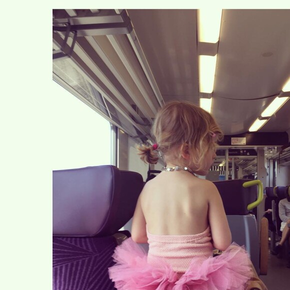 Martha, la fille de Léa Drucker et Julien Rambaldi
