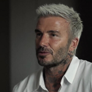 Images du documentaire "Vivir Partido a Partido" avec David Beckham.