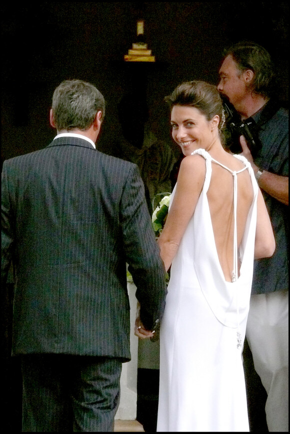 Alessandra Sublet, photo de son mariage avec Thomas : robe très ouverte et cérémonie idyllique à Saint Barthelemy