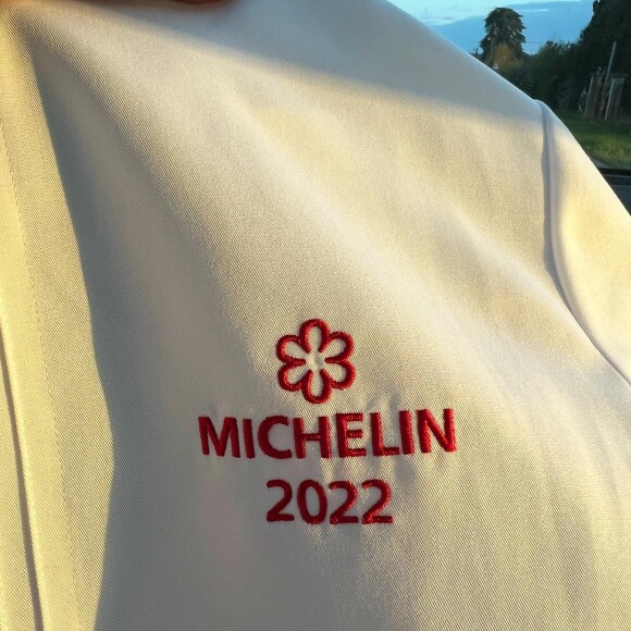 Jean Imbert a partagé cette photo sur Instagram. Il a reçu une étoile au Guide Michelin.