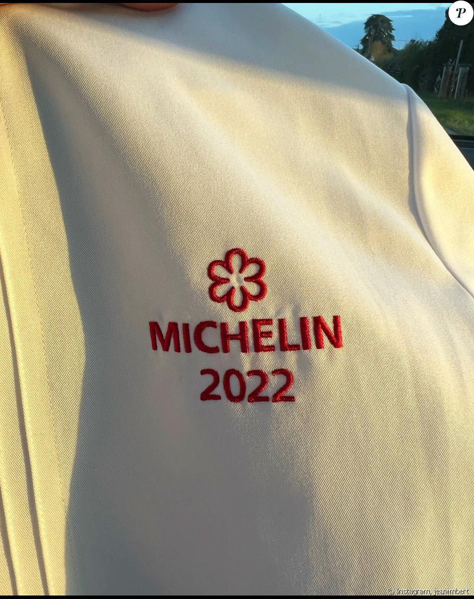 Jean Imbert a partagé cette photo sur Instagram. Il a reçu une étoile au Guide Michelin.