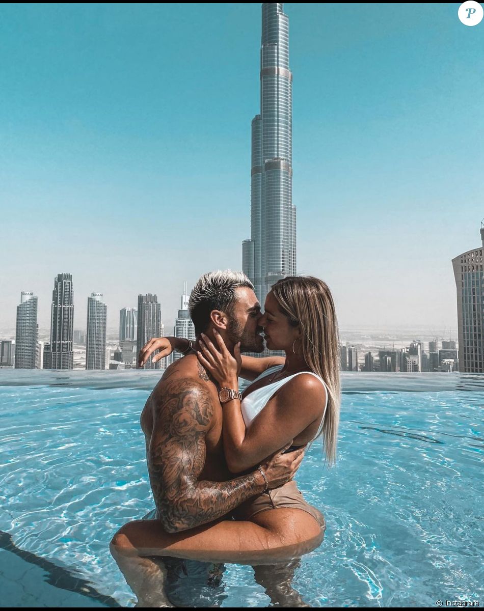 Benjamin Samat et Maddy Burciaga à Dubaï, avril 2021