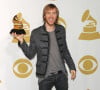 David Guetta lors des Grammy Awards en 2010 avec son prix