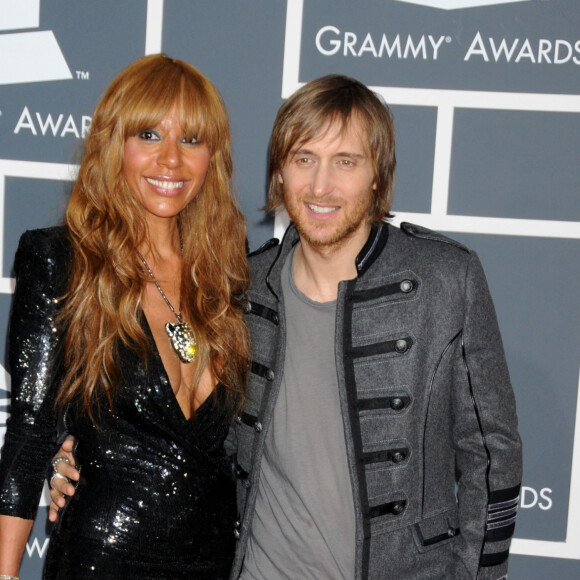David Guetta et Cathy Guetta lors des Grammy Awards à Los Angeles le 31 janvier 2010
