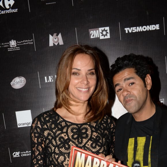 Exclusif - Jamel Debbouze et sa femme Melissa Theuriau au cocktail "Aftershow" dans le cadre du festival Marrakech du Rire 2016. Marrakech, le 4 juin 2016. © Bellak Rachid/Bestimage