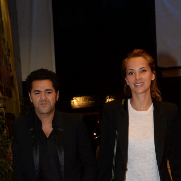 Jamel Debbouze et sa femme Mélissa Theuriau lors de la soirée d'ouverture du 5e Festival Marrakech du Rire, à Marrakech, le 10 juin 2015.