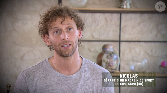 Nicolas dans "Koh-Lanta, Le Totem maudit" sur TF1.