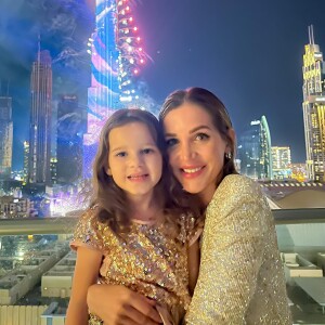 Julia Paredes avec sa fille Luna