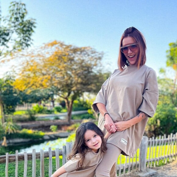 Julia Paredes avec sa fille Luna