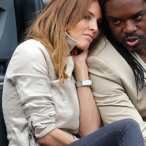 Anthony Kavanagh et sa femme Alexandra - Tribunes des Internationaux de France de tennis de Roland Garros à Paris. Le 31 mai 2015.