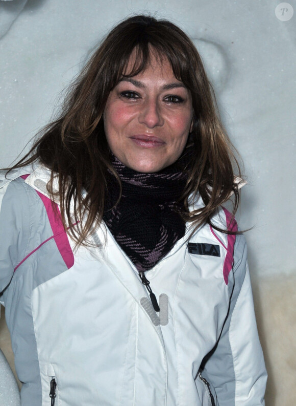 Shirley Bousquet lors du festival de l'Alpe d'Huez le 21 janvier 2010
