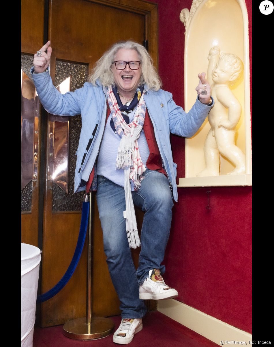 Exclusif - Pierre-Jean Chalençon - Dernière représentation du spectacle "Folle Illusion" à La Nouvelle Eve à Paris. Le 7 avril 2022. © Jack Tribeca / Bestimage