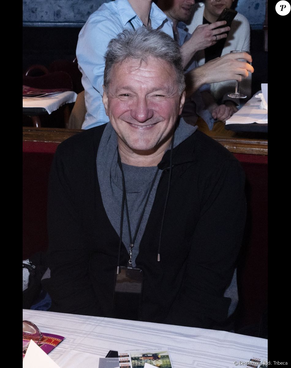 Exclusif - Patrick Adler - Dernière représentation du spectacle "Folle Illusion" à La Nouvelle Eve à Paris. Le 7 avril 2022. © Jack Tribeca / Bestimage