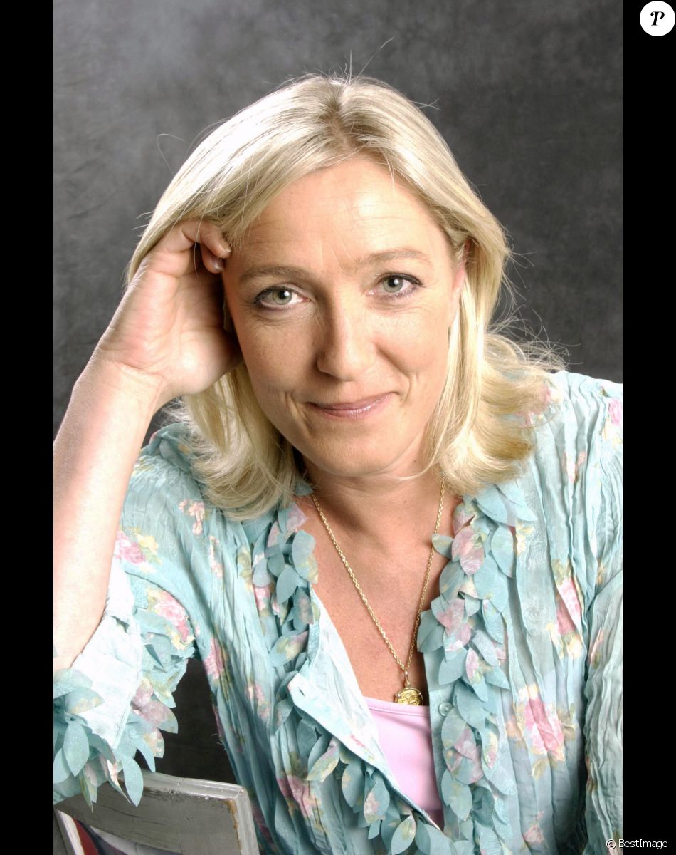 Archive - Portrait - Marine Le Pen en 2007