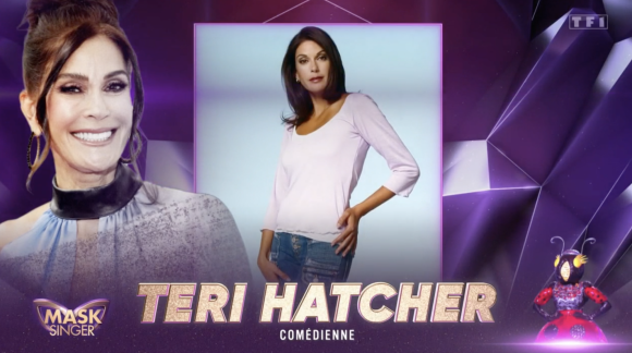 Teri Hatcher se cachait sous le costume de Coccinelle dans "Mask Singer" - TF1