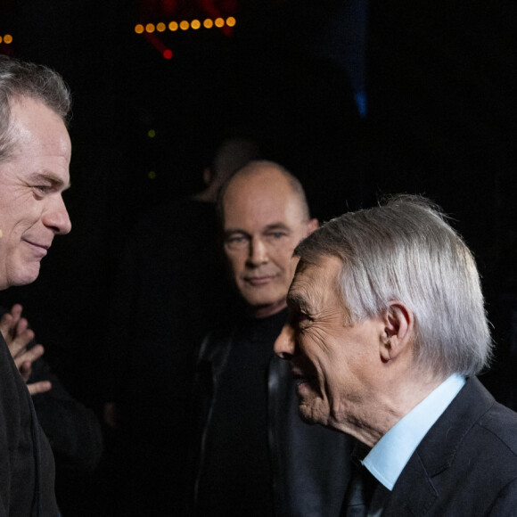 Garou, Bertrand Piccard, Salvatore Adamo - Enregistrement de l'émission "La Chanson secrète 10". © Jacovides-Moreau / Bestimage