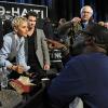 Ellen DeGeneres à Los Angeles pendant le Téléthon pour Haïti organisé le 22 janvier par George Clooney et Wyclef Jean.