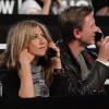 Jennifer Aniston et Daniel Craig à Los Angeles pendant le Téléthon pour Haïti organisé le 22 janvier par George Clooney et Wyclef Jean.
