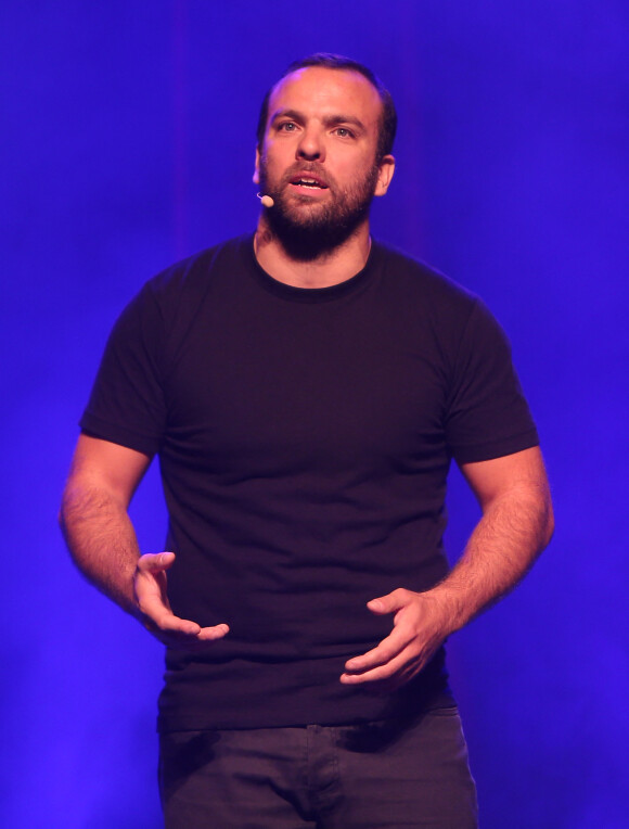 Exclusif - Sami Ameziane - Première du spectacle "Le Comte de Bouderbala 2" au théâtre du Gymnase à Paris. Le 27 Septembre 2016. © Marc Ausset-Lacroix / Bestimage 