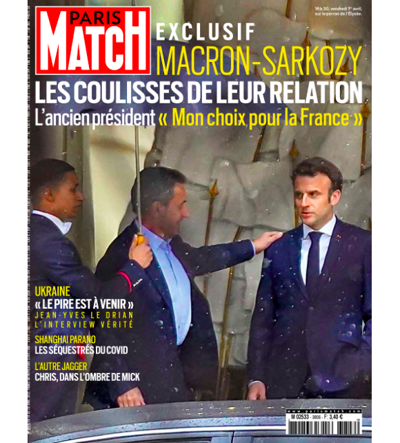 Couverture du magazine Paris Match
