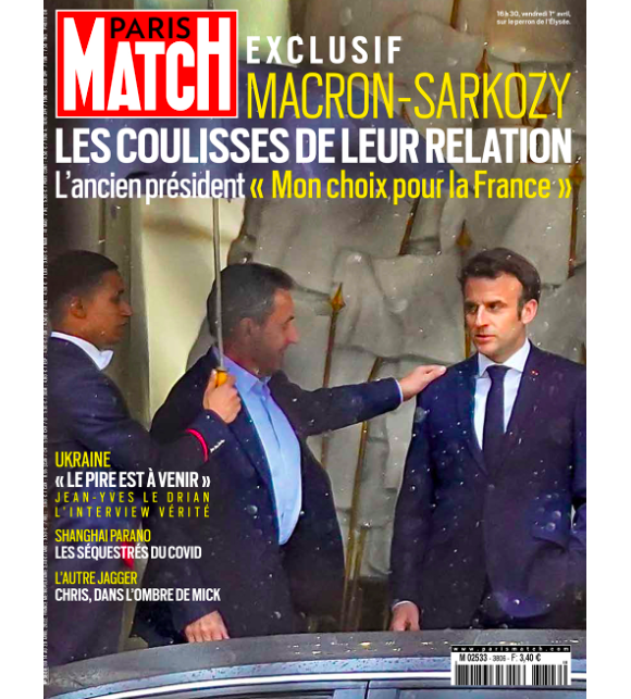 Couverture du magazine Paris Match