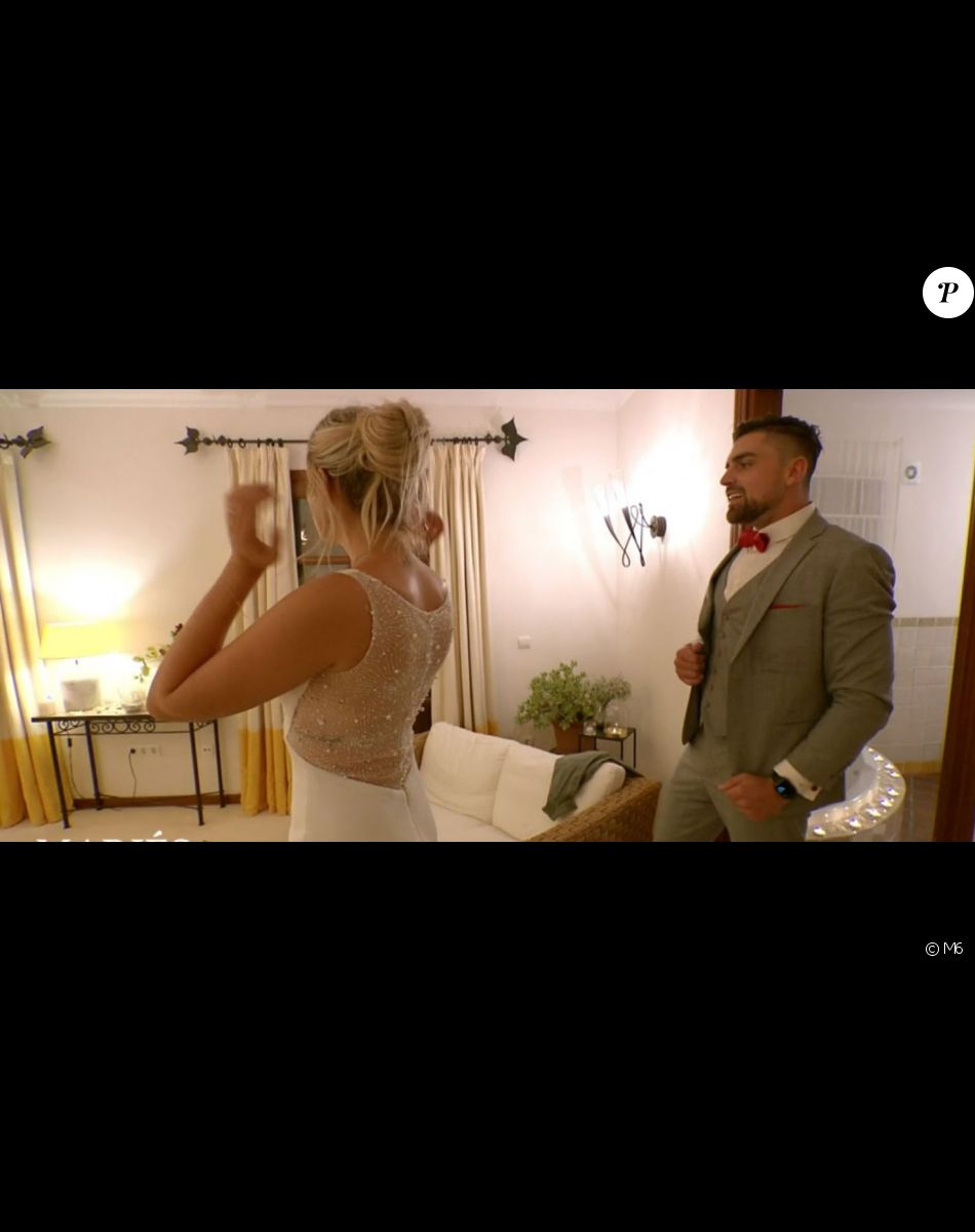 Alicia et Bruno dans "Mariés au premier regard 2022", le 18 avril, sur M6