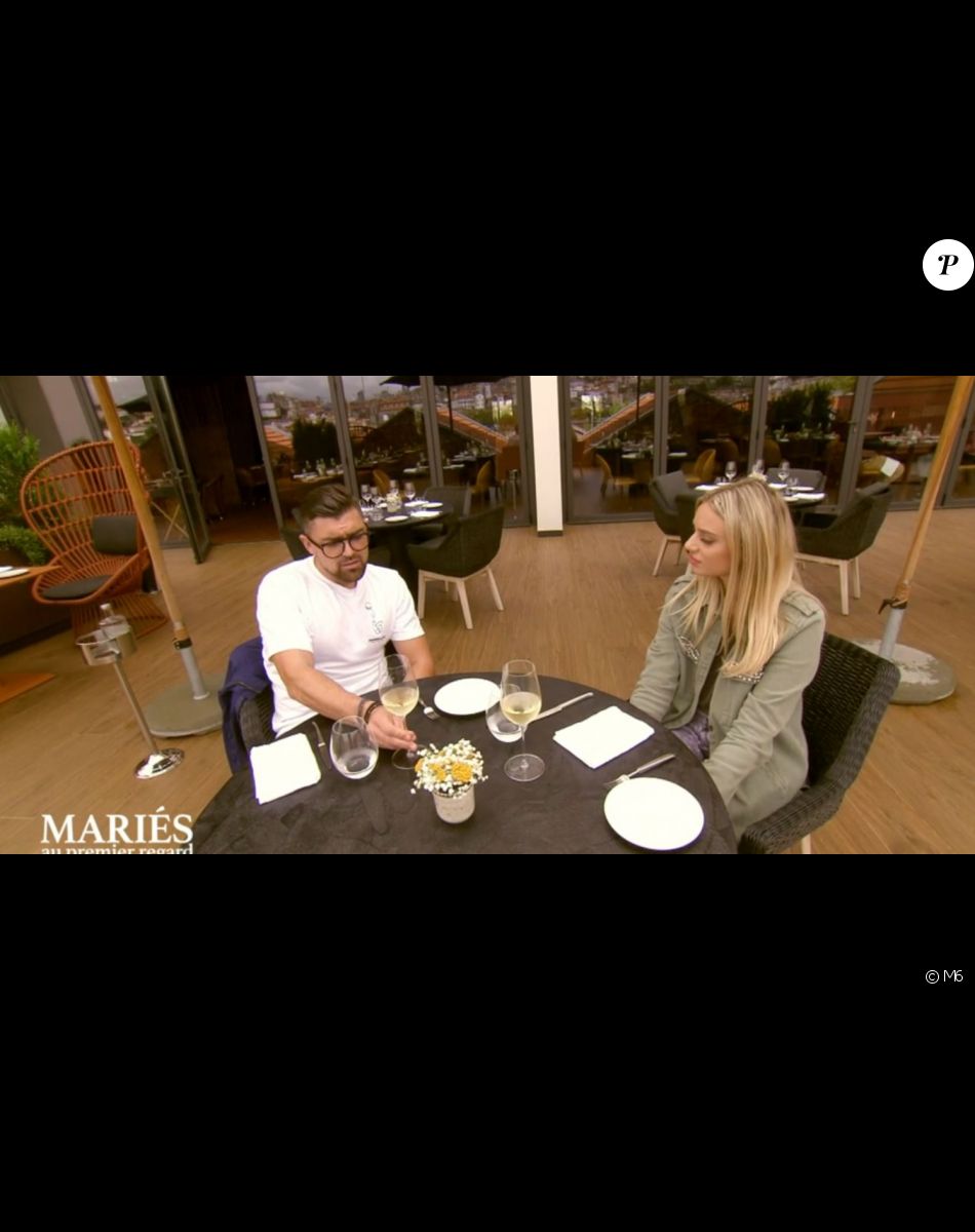 Alicia et Bruno dans "Mariés au premier regard 2022", le 18 avril, sur M6