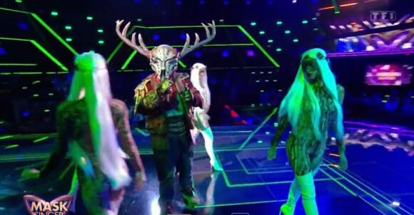 Le Cerf dans "Mask Singer 2022", le 8 avril, sur TF1