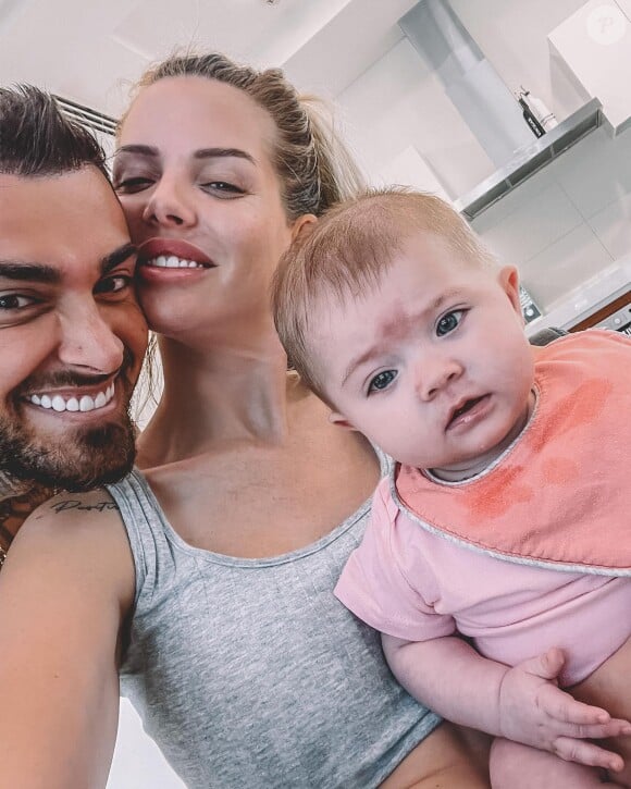 Jessica Thivenin et Thibault Garcia, couple amoureux et comblé par leurs deux enfants Maylone et Leewane.