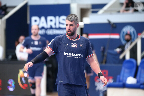Luka Karabatic (Paris Saint-Germain) - Handball - LiquiMoly Starligue "PSG HB - Pays Aix UC (37-32)" au stade Pierre de Coubertin à Paris, le 3 avril 2022.