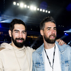 Nikola et Luka Karabatic - People et politiques se retrouvent au gala de boxe "La Conquête" au stade Roland Garros à Paris le 10 septembre 2021 © JB Autissier / Panoramic / Bestimage