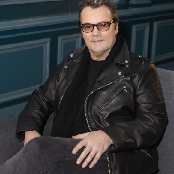 Exclusif - Axel Bauer - Enregistrement de l'émission "Olympiascope", présentée par B.Montiel et diffusée le 17 avril sur Olympia TV. Le 3 mars 2022 © Jack Tribeca / Bestimage 