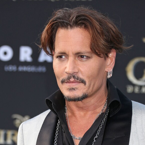 Johnny Depp - People à l'avant-première du film de Disney "Pirates des Caraïbes : La Vengeance de Salazar (Pirates of the Caribbean: Dead Men Tell No Tales)" au Dolby Theatre à Hollywood, le 18 mai 2017. 
