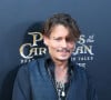 Johnny Depp à la première de "Pirates of the Caribbean: Dead Men Tell No Tales" à Shanghai Disneyland. Chine, Shanghai, le 11 mai 2017. © TPG via Zuma Press/Bestimage