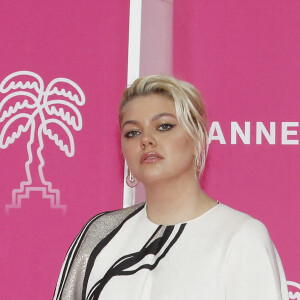 Louane Emera - 5ème saison du festival International des Séries "Canneseries" à Cannes, France, le 3 avril 2022. © Denis Guignebourg/Bestimage 