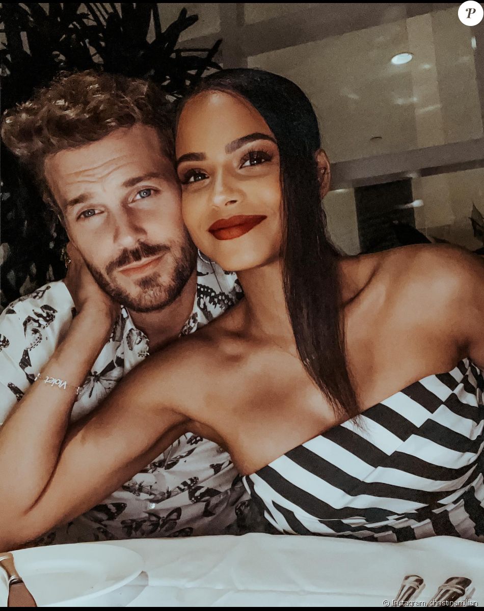 Christina Milian et M.Pokora sur Instagram, le 15 février 2022.