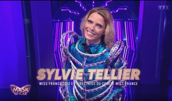 Sylvie Tellier dans "Mask Singer 2022", le 15 avril 2022