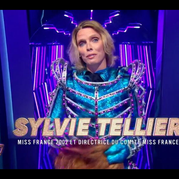 Sylvie Tellier dans "Mask Singer 2022", le 15 avril 2022