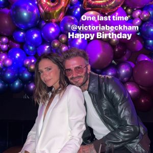 Victoria et David Beckham, Instagram