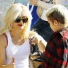 Gwen Stefani et sa famille à Hollywood, le 24 janvier 2010