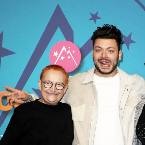 Marianne Garcia, Kev Adams et Firmine Richard au photocall de la 5ème soirée de compétition de la 25ème édition du Festival international du film de comédie de l'Alpe d'Huez, France. © Dominique Jacovides/Bestimage 