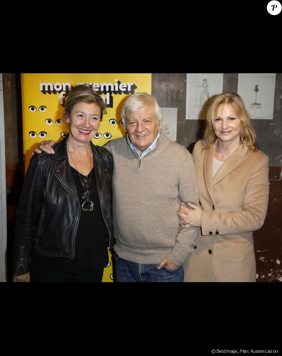Véronique Boursier (Directrice du festival), Jacques Perrin et sa femme Valentine Perrin - Cérémonie de clôture de "Mon premier festival 2018" au Cinéma des Cinéastes à Paris. Le 30 octobre 2018 © Marc Ausset-Lacroix / Bestimage