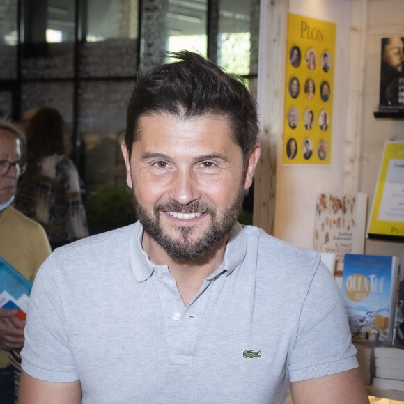 Christophe Beaugrand au Festival du Livre de Paris au Grand Palais éphémère à Paris, France, le 22 avril 2022. © Jack Tribeca/Bestimage