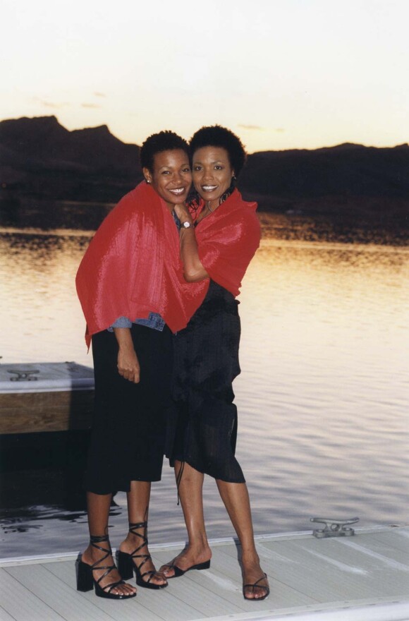 China Moses et sa mère, Dee Dee Bridgewater, à Las Vegas, le 27 août 2001 !
