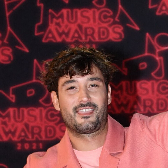 Jérémy Frérot lors de la 23ème édition des NRJ Music Awards au Palais des Festivals de Cannes. © Rachid Bellak/Bestimage