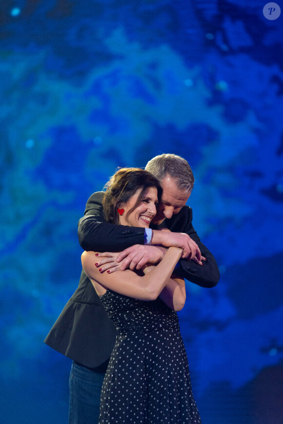 Exclusif - Elodie et Bernard - Enregistrement de l'émission "Un flirt une danse", présentée par F.Bollaert, diffusée le 26 avril sur France 2. Le 17 novembre 2021 © Tiziano Da Silva-Pierre Perusseau / Bestimage