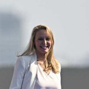 Marion Maréchal - Meeting du Candidat à la Présidentielle 2022 de Eric Zemmour sur la place du Trocadero à Paris le 27 mars 2022.