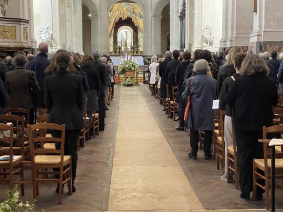 Exclusif - Obsèques du pianiste américain Nicholas Angelich à l'Eglise Saint Roch à Paris, le 26 avril 2022.